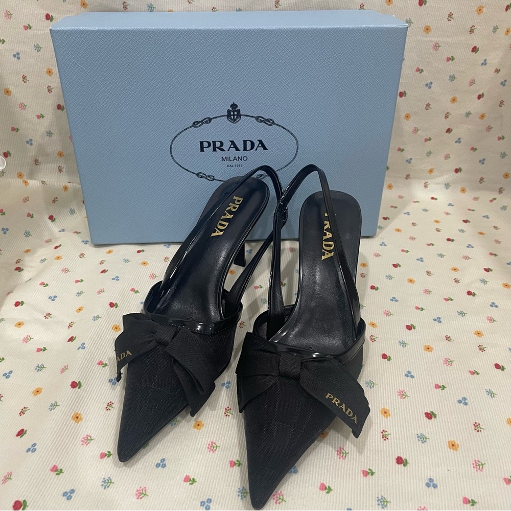 Prada Women's Black High Heels